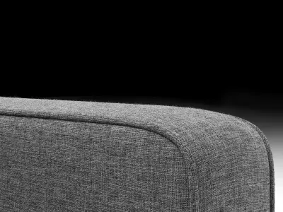 Sofa- scandinavian style- photorealist 3D model 3D model