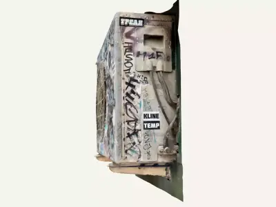 Urban Ventilation Unit Photogrammetry 3D model