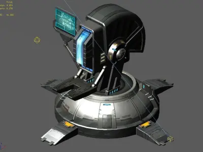 Functional mechanical object 09 3D model