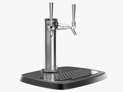Beer Tap 3D model