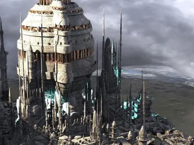 New World order Elite City kit bash 3D model