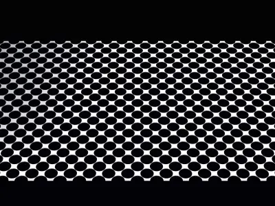 Perforated panel with 76 percent opening 25O88 3D model