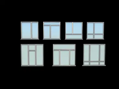 windows 3D model