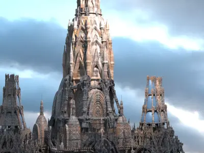 Persian Elite Seer Tower  3D model