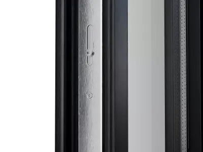 A set of hinges Metal Windows Low-poly 3D model