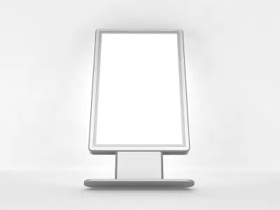 Billboard blank 3D model