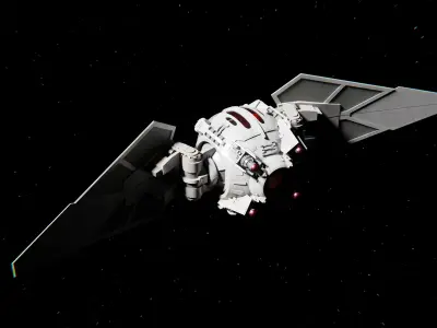 TIE Predator Advanced 3D model