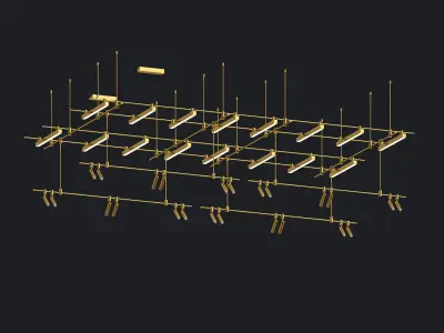 Track light Liberty line and Liberty spot T by Forstlight 3D model