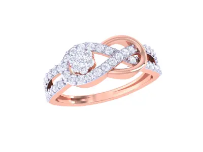 Women Ring Render 3dm STL OBJ FBX Details  3D print model 5
