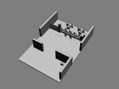 office room co511 a05 3D model