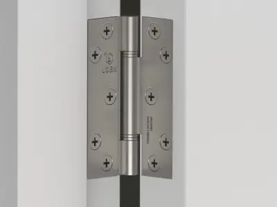 door Diva 1 Producer Bafa Low-poly 3D model