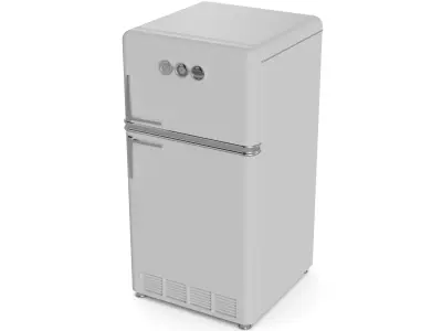 Refrigerator Low-poly 3D model order