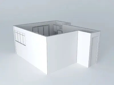 Kitchen interior Free 3D model