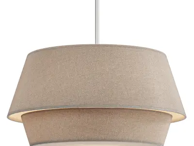 Lisbeth Ceiling Light Natural 3D model