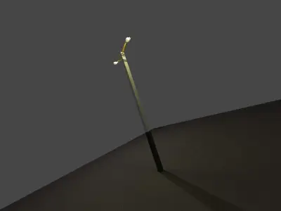 lamp post 3D model