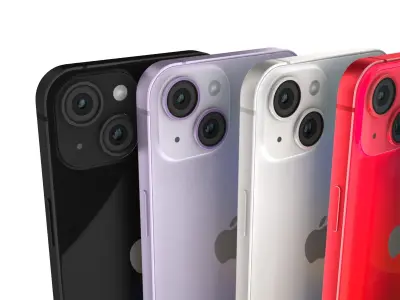 iPhone14 Full Colors 3D model