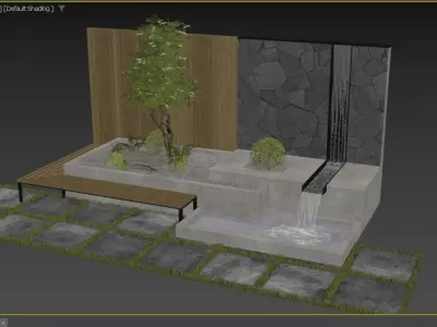 Landscape Furniture 2 3D model