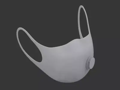 Facemask Covid 01 3D model