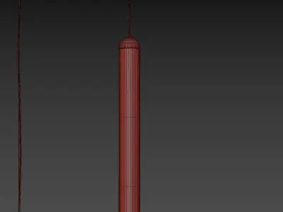 Tom Dixon Tube Light - Horizontal and Vertical 3D Model 3D model