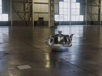 HDRI Exhibition Hall  3D model