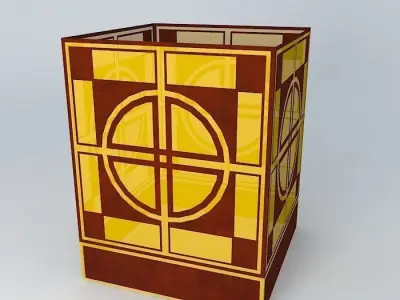 Target lamp Free 3D model