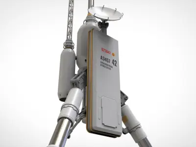 Sci fi antenna 6 3D model