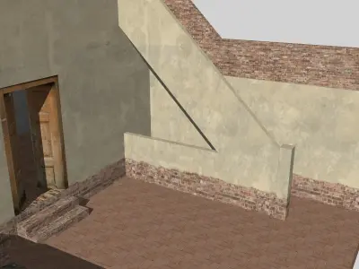 Old House 5 Low-poly 3D model