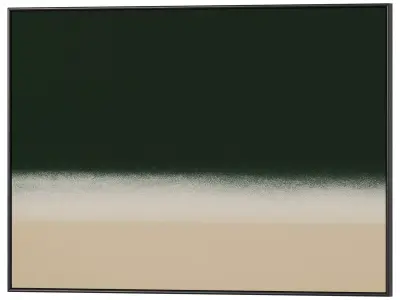 Set of 3 Abstract Paintings in Frames 3D model 38