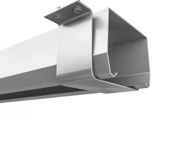 sliding-04 folding room divider with two doors 3D model