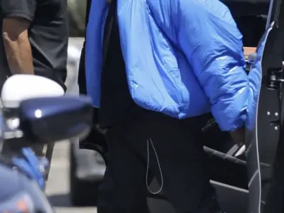 KANYE WEST YEEZY x GAP ROUND JACKET BLUE  3D model