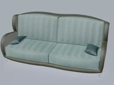 Barcelona Sofa 3D model