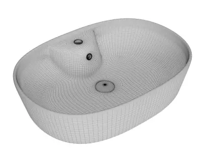 Washbasin Belbagno Bb1151 3D model