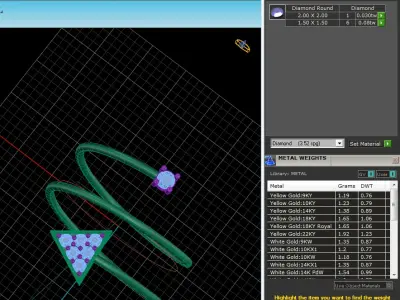 Light Minimalist Diamond Ring 3D print model