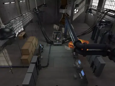 Factory Lab 3D model