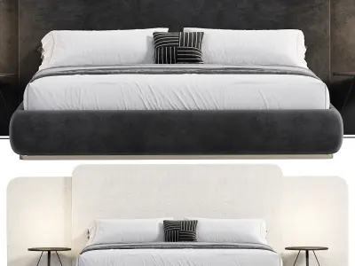 Roma bed 3D model
