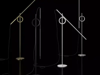 Floor lamp Pallucco Tangent Media model 3D model