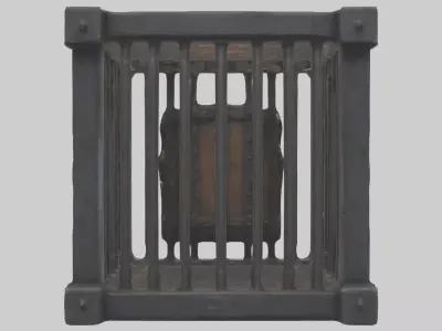 Dungeoncage Model Low-poly 3D model