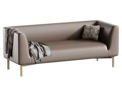 Straight sofa Riard 3D model