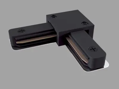 Track Lighting Accessory Track TRA001CL-11B Maytoni Technical Free 3D model