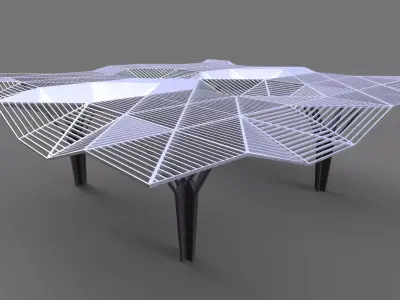 Public Shade 3D model