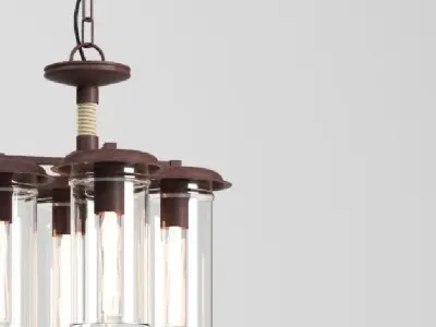 Hanging Lamp LOFT HOUSE P-120 3D model