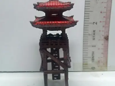 Japanese Model For Aquarium and Terrarium  Free 3D print model