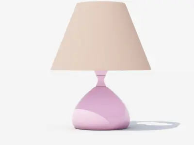 Lampshade 04 Low-poly 3D model