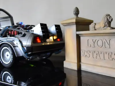 LYON ESTATES Gate Back to the Future  3D print model