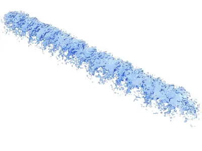 15 Wave Collection V02 3D model