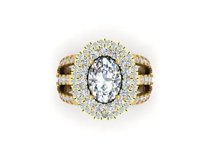 Jewelry ring 355 3D print model