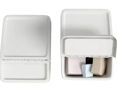 Sortera Ikea Recycling bin 3D model