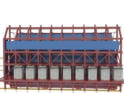 Tunnel Support 3D model