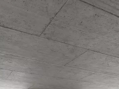 Monolithic Concrete Ceiling - slab joints 03 Texture