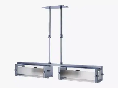 Chandelier Altalusse IL INL-9189P-02 Chrome 3D model